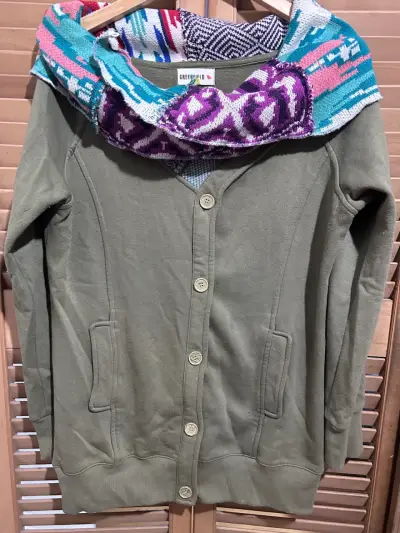 Abrigo de lana gris Freedom talla M - miniatura 5