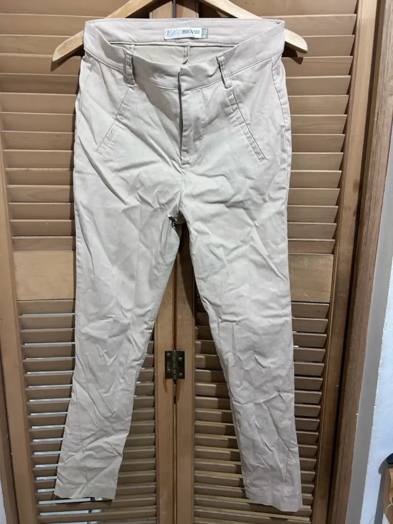 Pantalones de mujer acampanados grises - 5