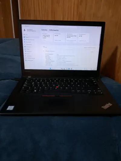 Laptop Lenovo ThinkPad T470 en buen estado - miniatura 6