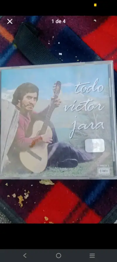 CD Todo Víctor Jara Álbum Musical - miniatura 1