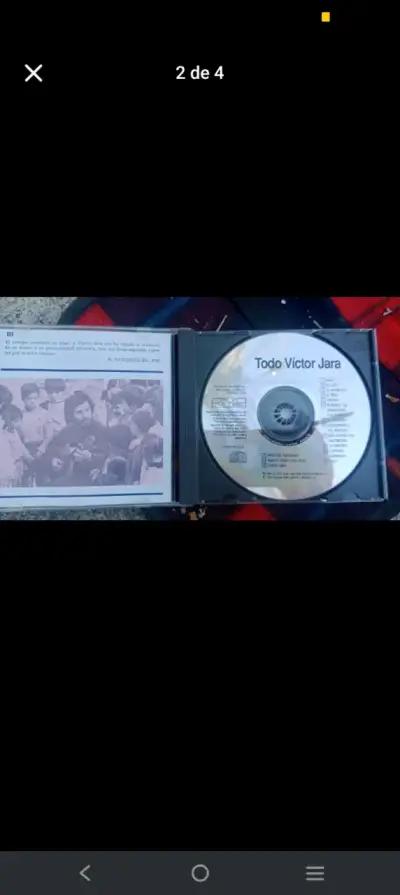 CD Todo Víctor Jara Álbum Musical - miniatura 2