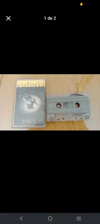 Cassette Euforia de Saez en buen estado - miniatura 1