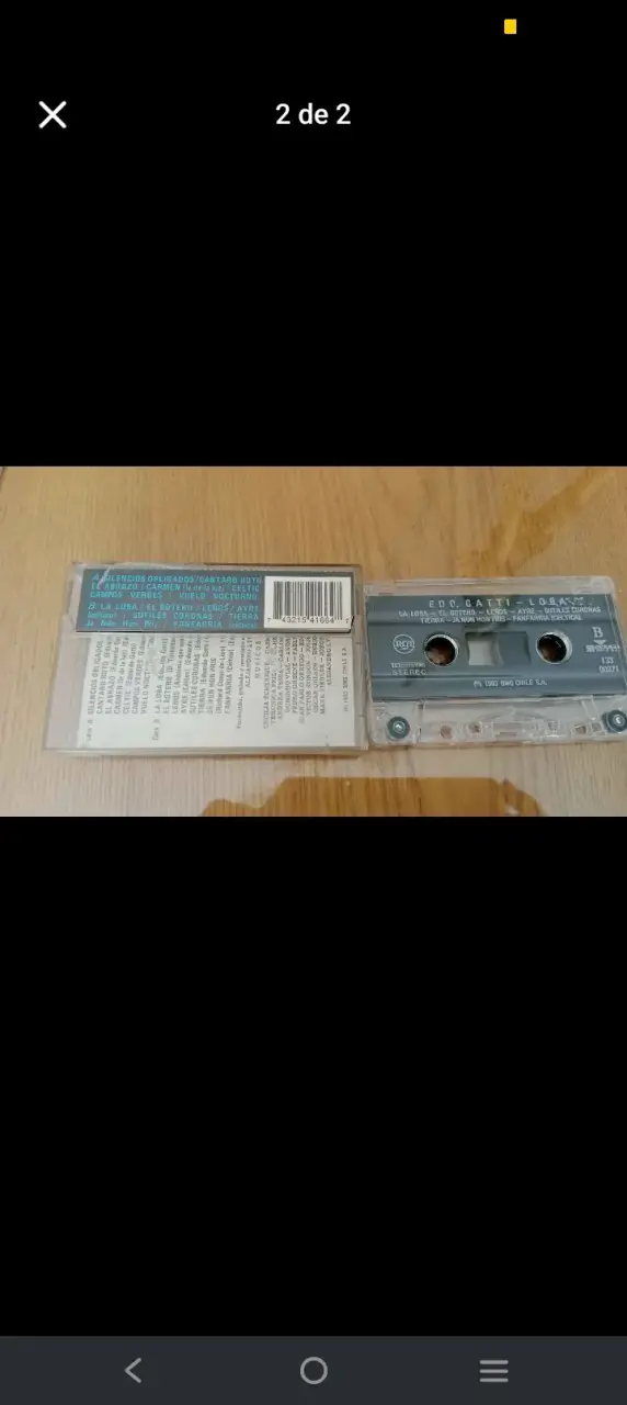 Cassette Edo Gatti Loba Vintage - 2