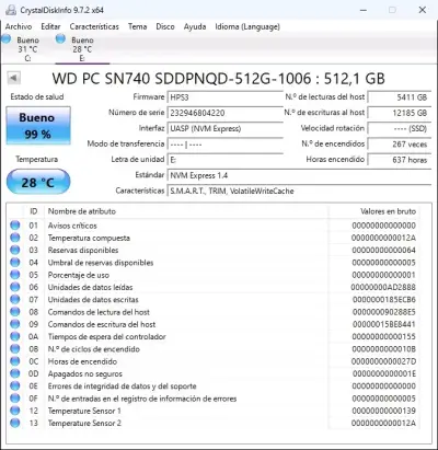 SSD M.2 NVMe 512GB Western Digital - miniatura 4