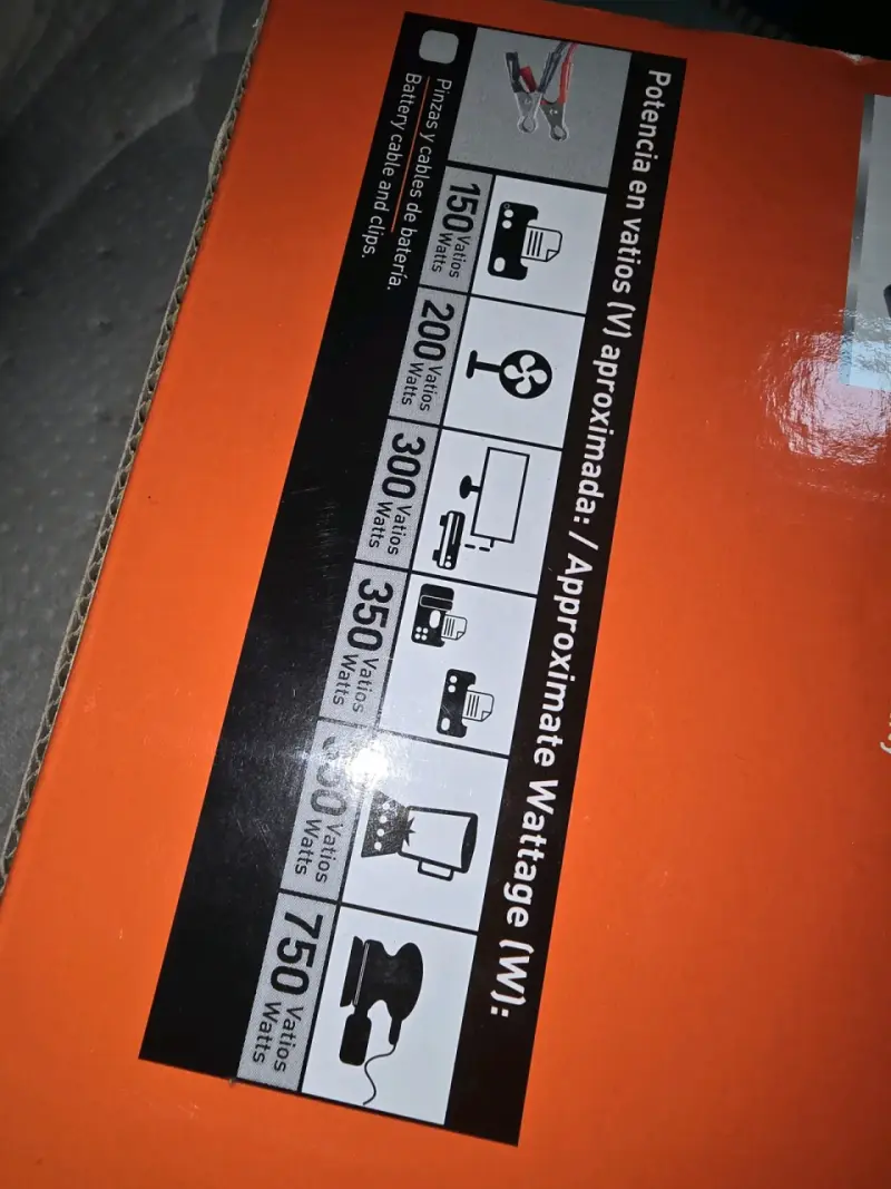 Inversor de Potencia Black & Decker 750W - 5