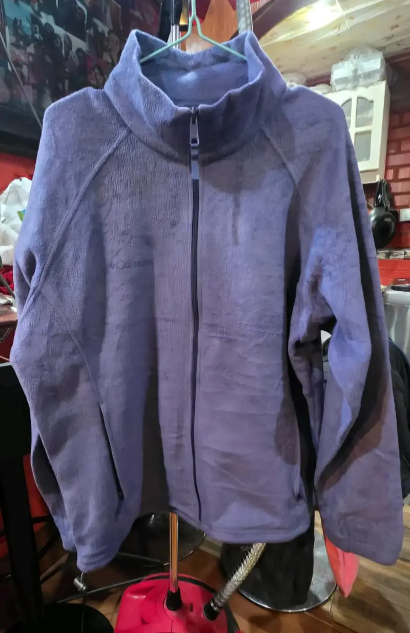 Chaqueta polar azul Columbia para hombre - 2