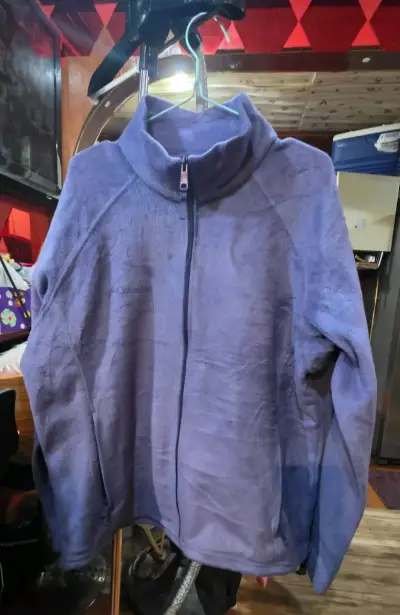 Chaqueta polar azul Columbia para hombre - miniatura 4