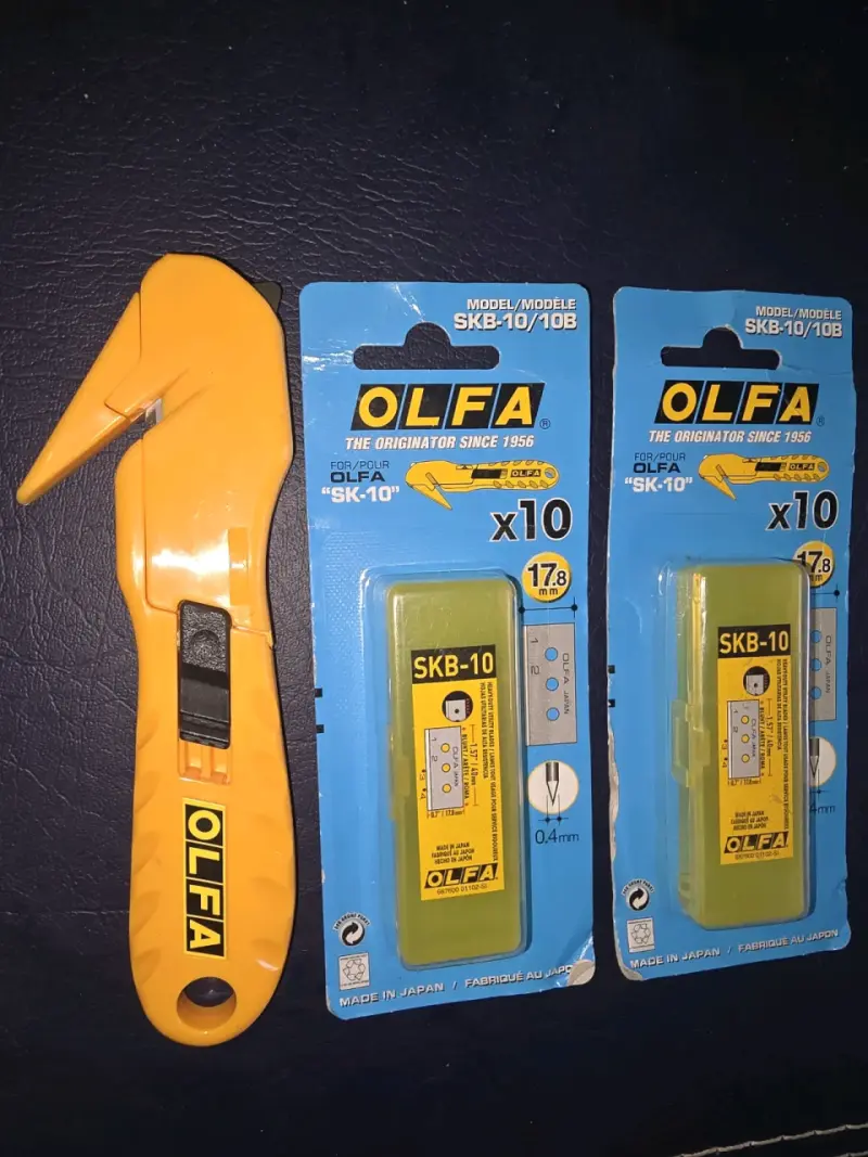 Cuchillo de seguridad Olfa con repuestos SKB-10 - 2