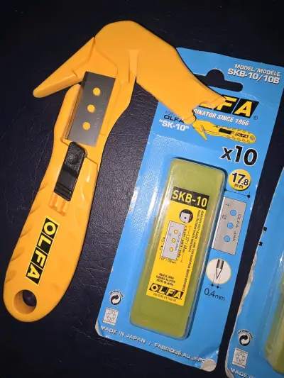 Cuchillo de seguridad Olfa con repuestos SKB-10 - miniatura 5