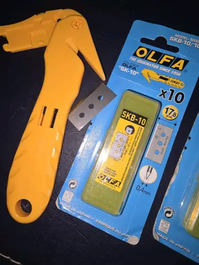 Cuchillo de seguridad Olfa con repuestos SKB-10 - miniatura 6