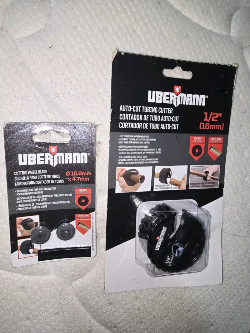 Cortador de Tubo Auto-Cut Ubermann 1/2" - 2