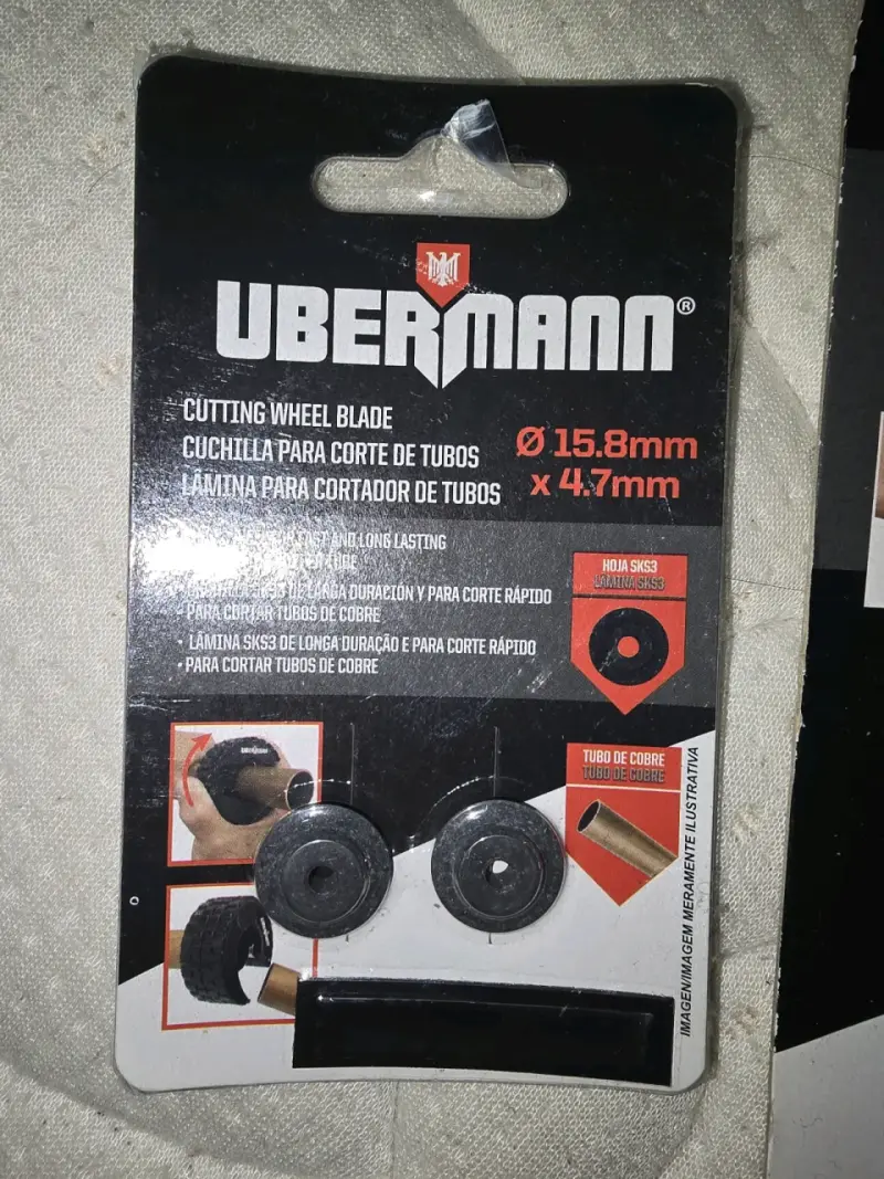 Cortador de Tubo Auto-Cut Ubermann 1/2" - 3
