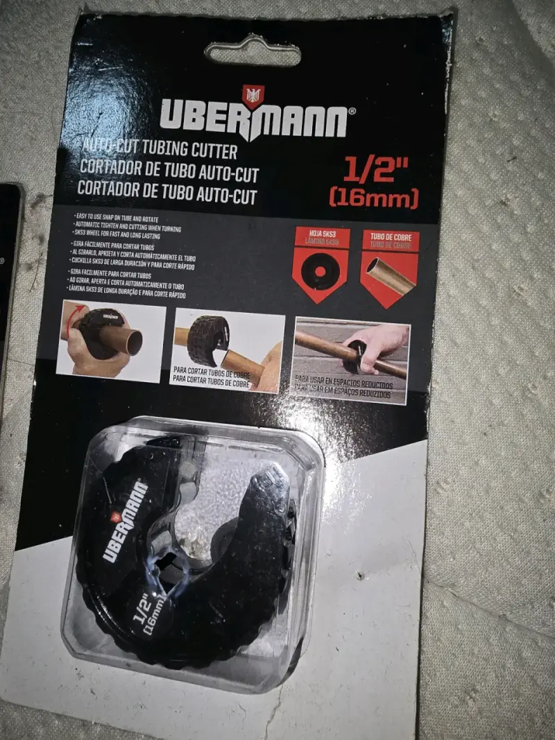 Cortador de Tubo Auto-Cut Ubermann 1/2" - 4