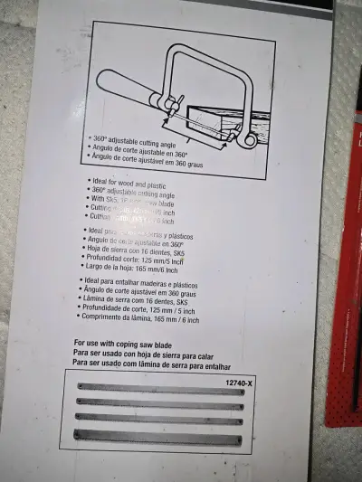 Arco Sierra Calar Redline con Hojas de Repuesto - miniatura 4