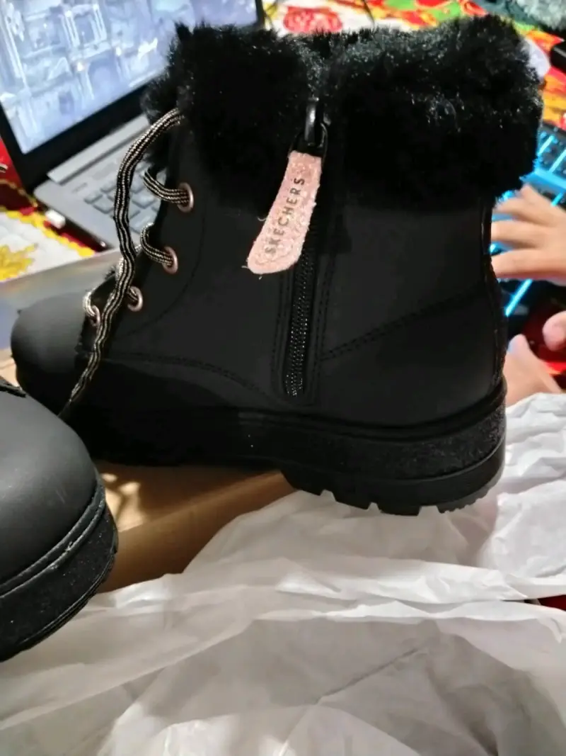 Botas de invierno negras de niña nueva marca Skech - 4
