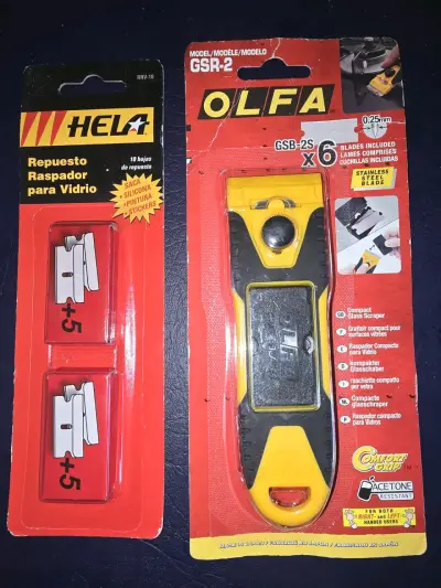 Raspador de Vidrio Olfa GSR-2 con Hojas  Repuesto - miniatura 1