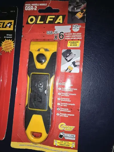 Raspador de Vidrio Olfa GSR-2 con Hojas  Repuesto - miniatura 2