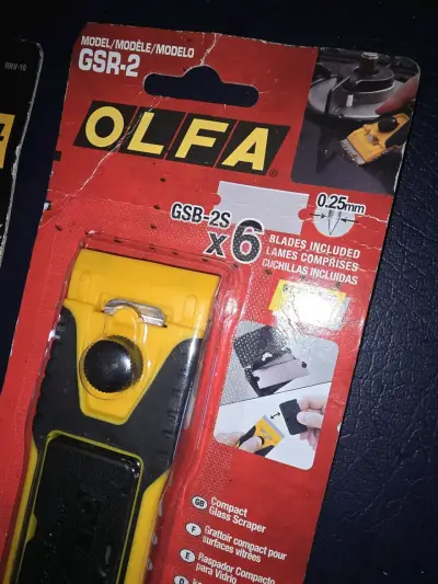 Raspador de Vidrio Olfa GSR-2 con Hojas  Repuesto - miniatura 3