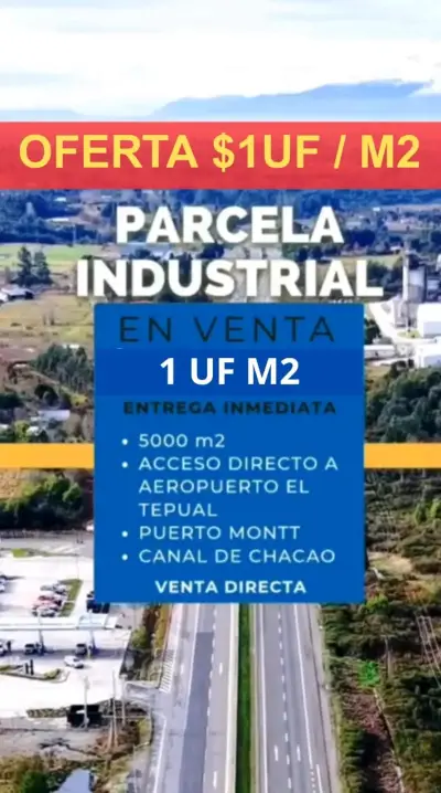 Parcela industrial en venta en Puerto Montt - miniatura 1