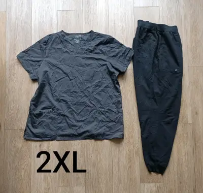 Uniformes clínicos reciclados talla XL elasticados - miniatura 1