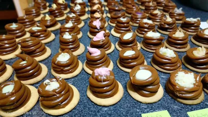 Alfajores artesanales surtidos con dulce de leche - 2