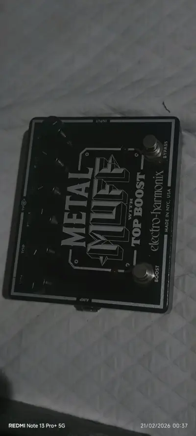 Pedal de efectos Metal Muff con Top Boost - miniatura 1