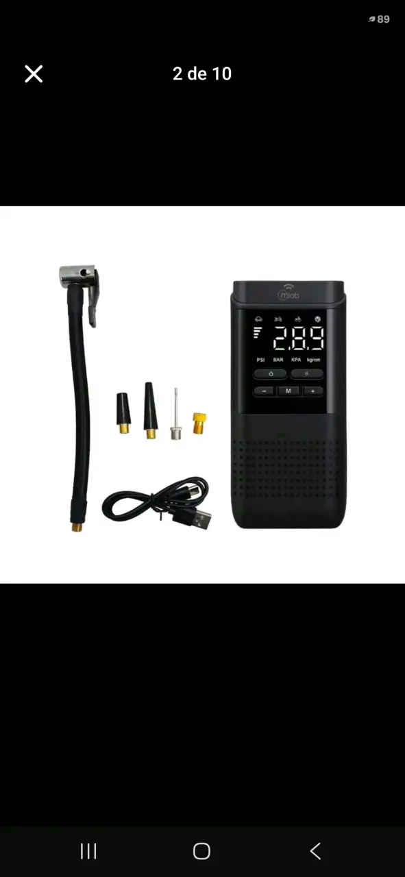 Compresor de Aire Power Bank MLAB Portátil Auto - 5
