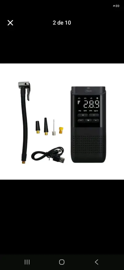 Compresor de Aire Power Bank MLAB Portátil Auto - miniatura 5
