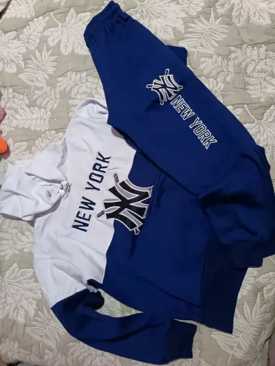 Conjunto deportivo New York azul y blanco - miniatura 1