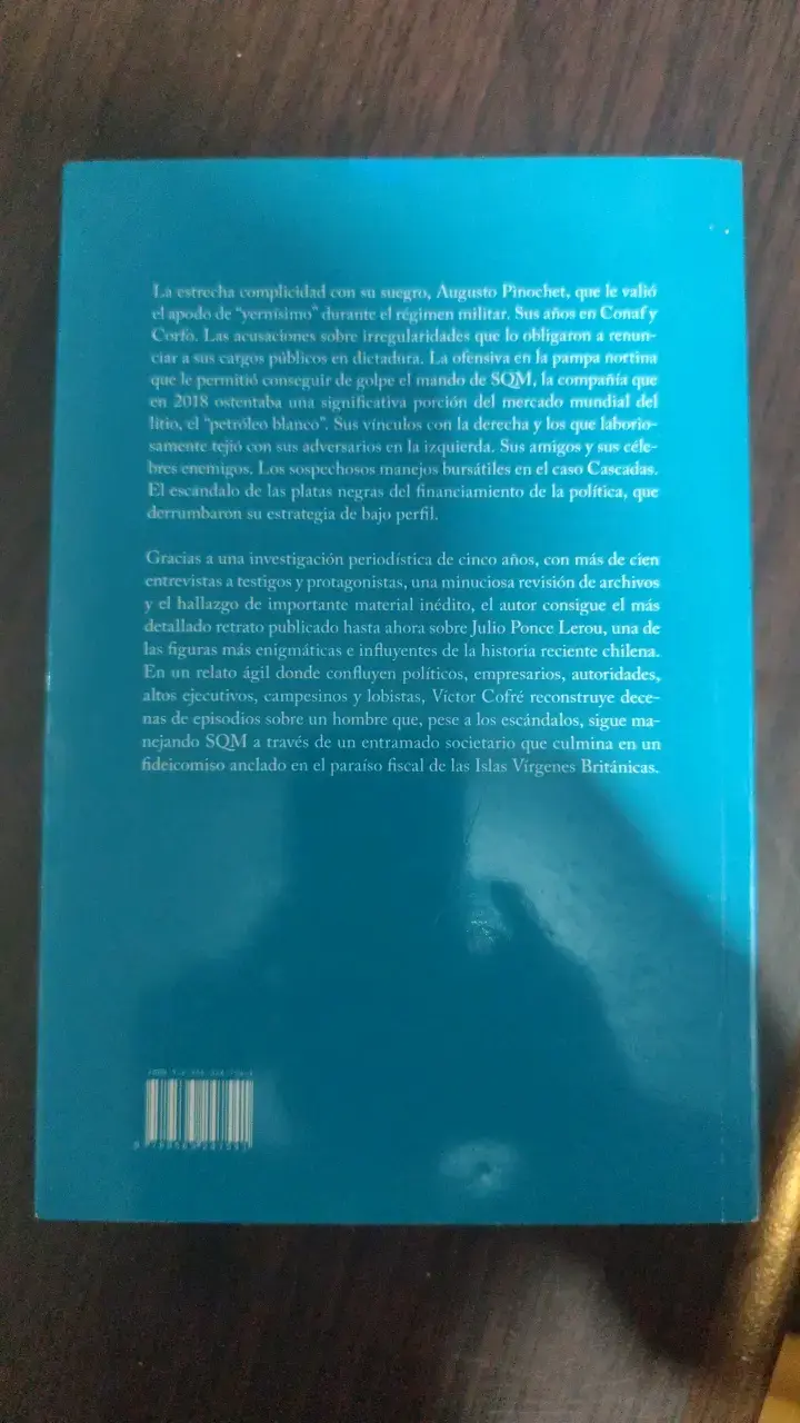 Libro Ponce Lerou de Víctor Cofré - 2