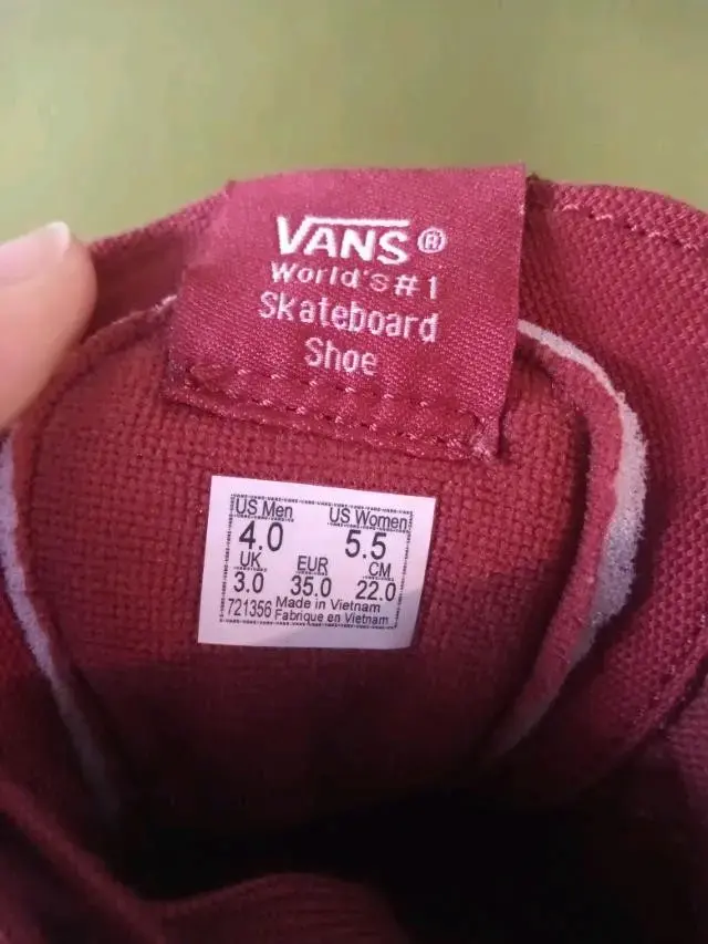 Zapatillas Vans Talla 35 Modelo Sk8 Hi Reissue - 5