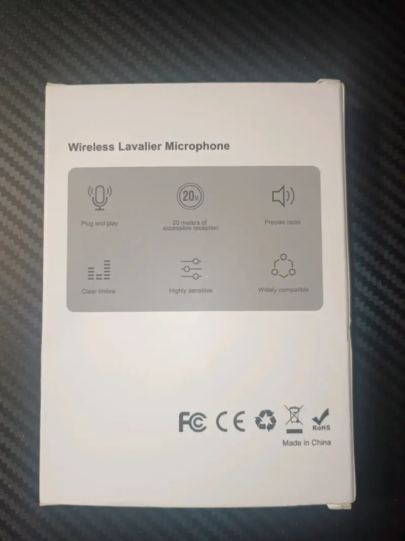Micrófono Lavalier Inalámbrico para Smartphone - 2