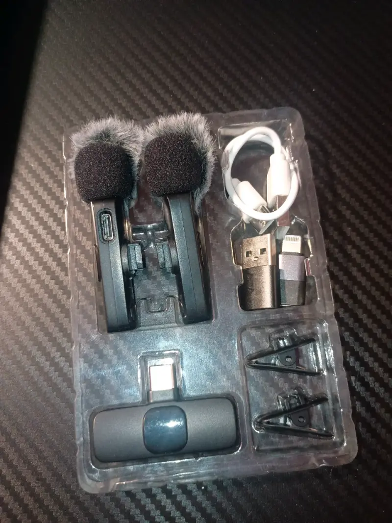 Micrófono Lavalier Inalámbrico para Smartphone - 3