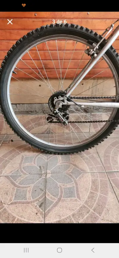 Bicicleta lahsen Dinova de Montaña Gris - miniatura 5