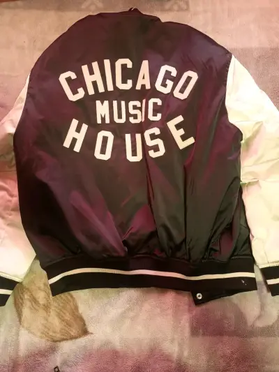 Chaqueta Varsity H&M Chicago Music House - miniatura 3