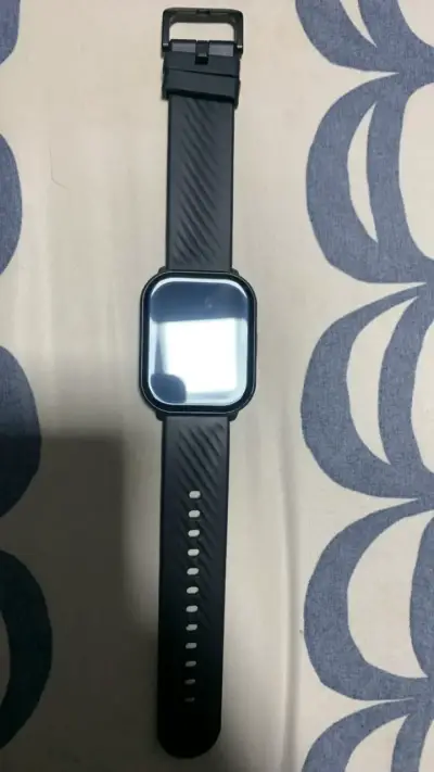 Reloj smartwatch zeblaze gts 3 negro con su cable - miniatura 1