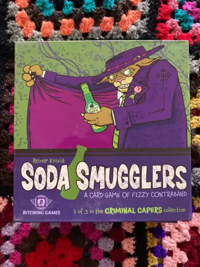 Juego de cartas Soda Smugglers de Reiner Knizia - miniatura 1