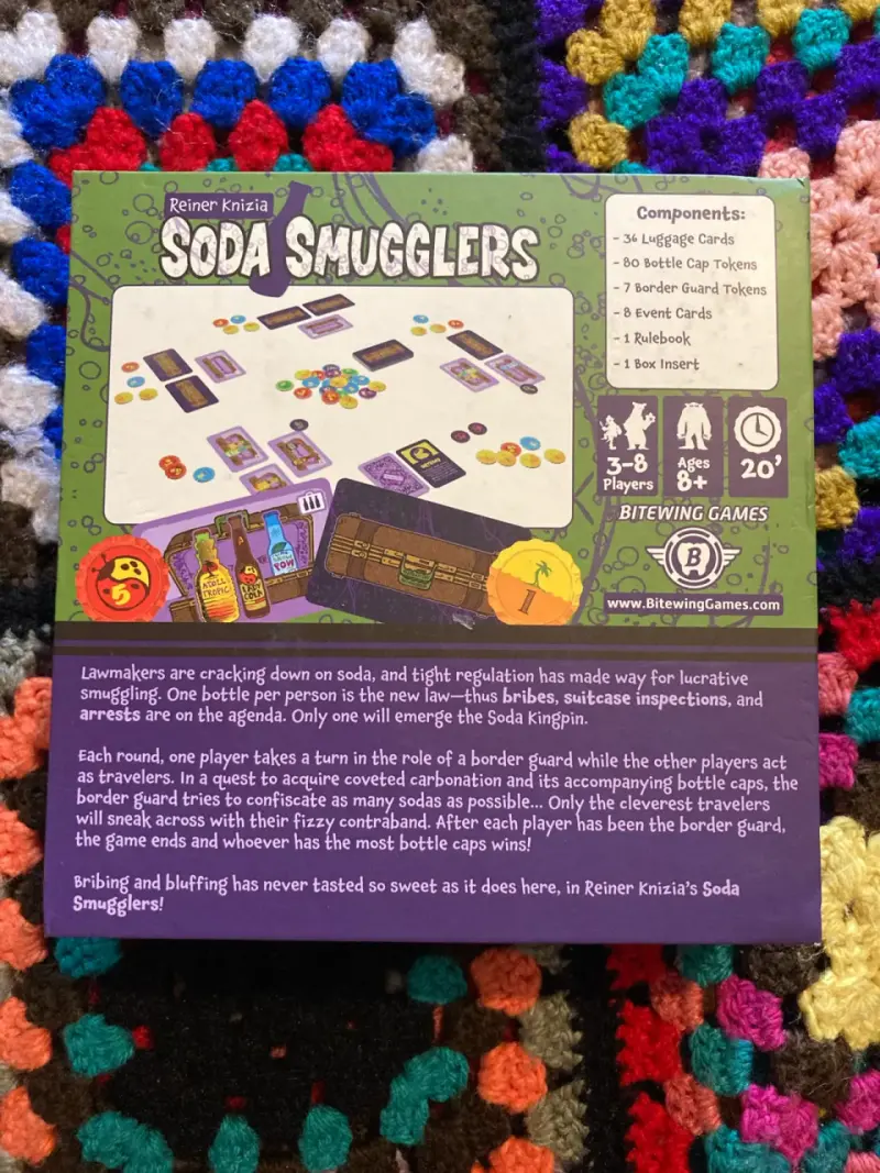 Juego de cartas Soda Smugglers de Reiner Knizia - 2