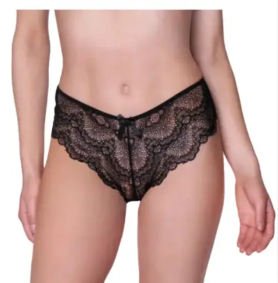 Calzón culote encaje negro talla S - miniatura 1