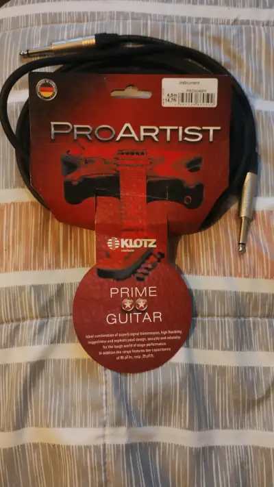 Cable de guitarra Klotz ProArtist 4.5m - miniatura 1