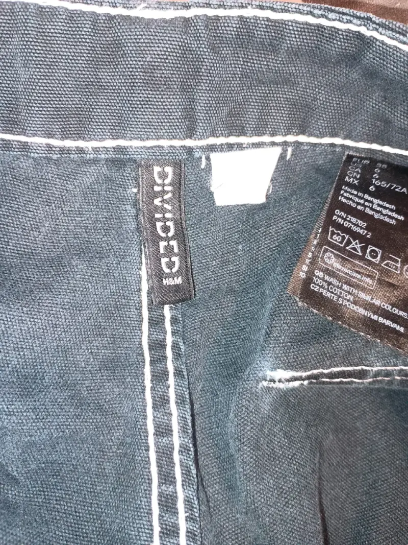 Pantalones cortos de mezclilla H&M - 4