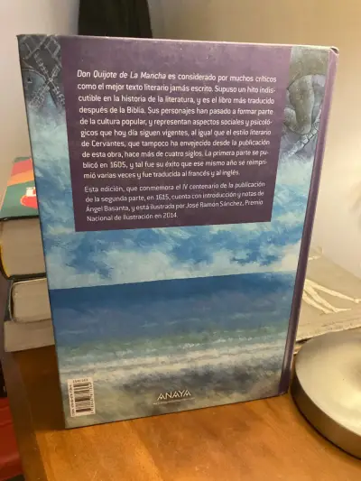 Libro El Ingenioso Hidalgo Don Quijote de La Mancha Anaya - miniatura 3