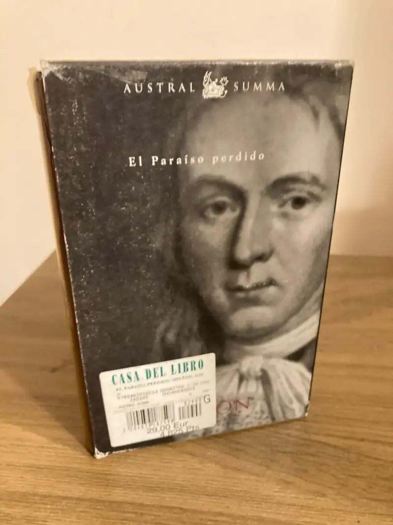 Libro El Paraíso Perdido de John Milton - 1