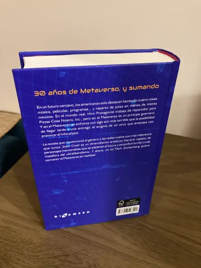 Libro Snow Crash de Neal Stephenson en tapa dura - miniatura 3