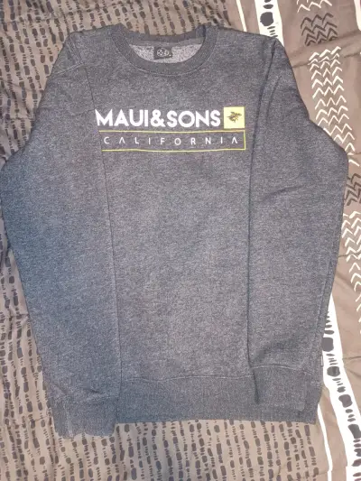 Polerón gris Maui & Sons para hombre - miniatura 1