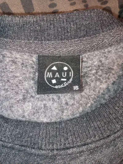 Polerón gris Maui & Sons para hombre - miniatura 3