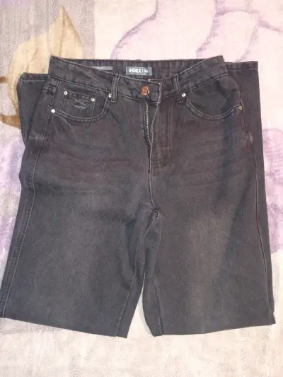 Jeans cortos negros Index talla 38 - miniatura 1