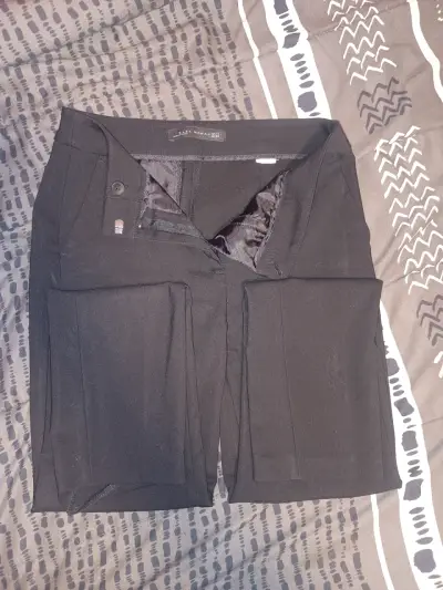 Pantalones negros Zara Woman talla 34 - miniatura 1