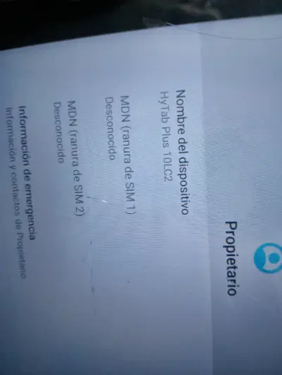 Tablet Hyundai HyTab Plus 10LC2 con pantalla rota - miniatura 3