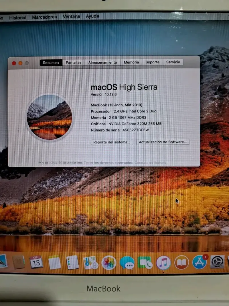 MacBook Blanco 13 pulgadas 2010 coleccionistas - 3